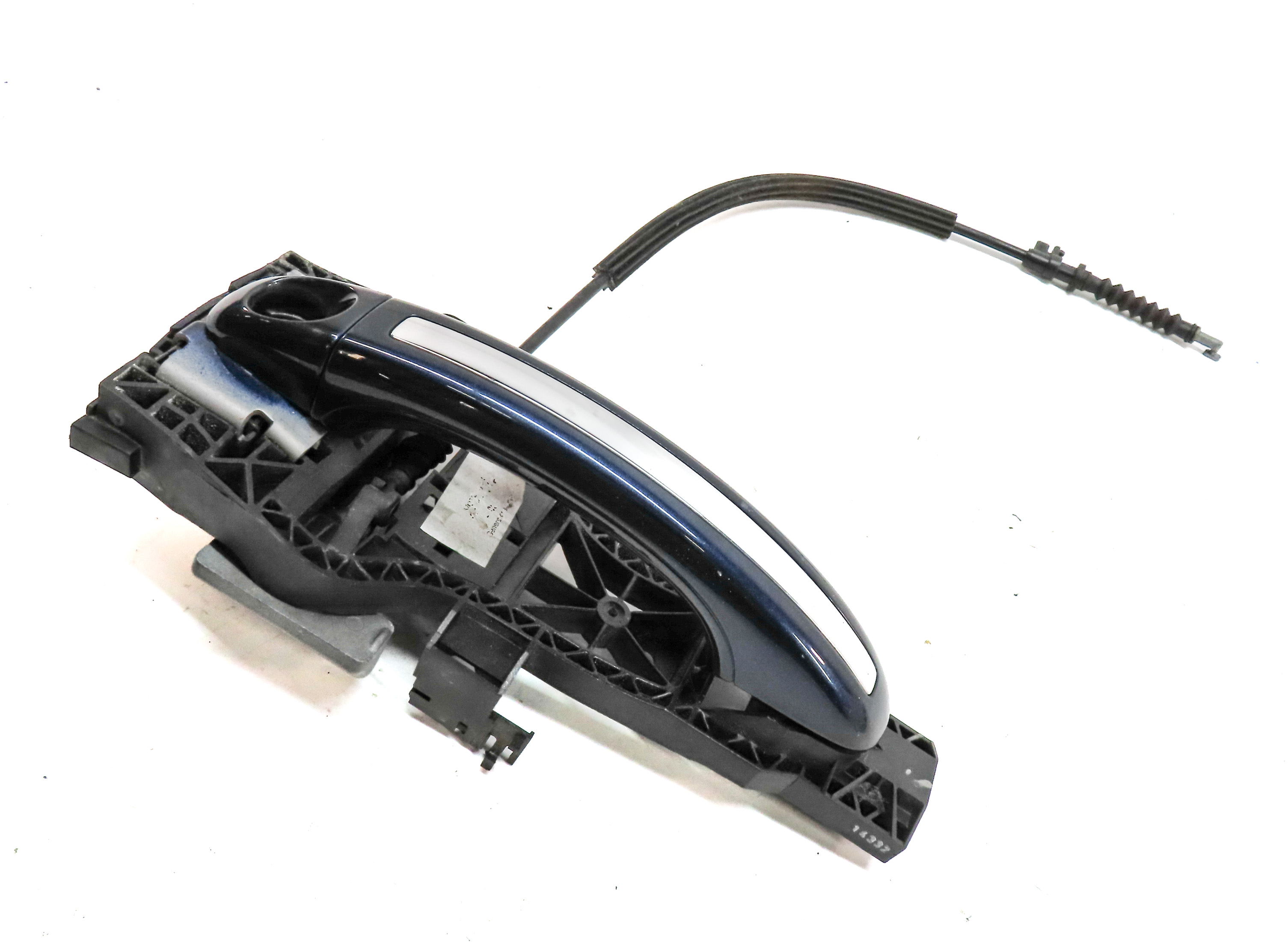 2007-2015 AUDI Q7 (4L) FRONT LEFT DRIVER KEYLESS ENTRY DOOR HANDLE (Blue) — exact item pictured
